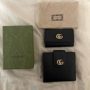 Gucci wallet and key holder set. Like new!